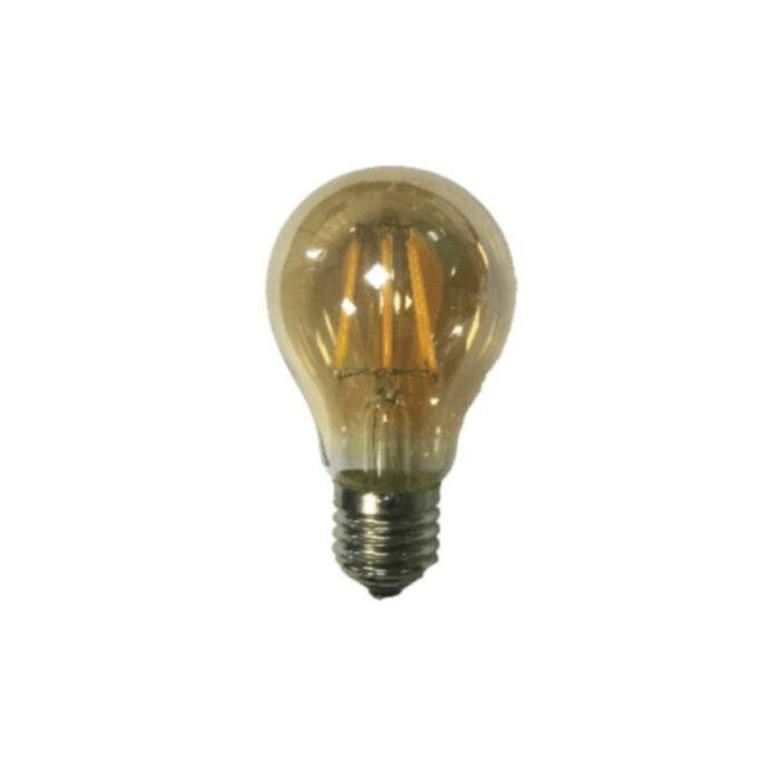 LED lemputė amber DIM/E27/8W/2700K