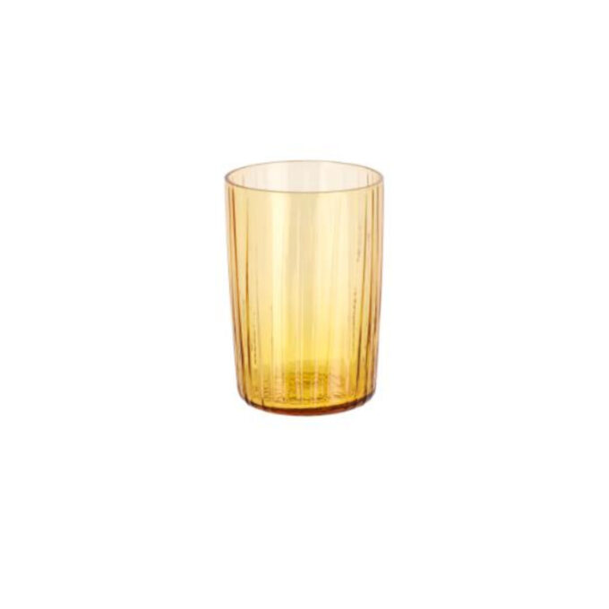 Stiklinė Bitz Kusintha geltona, Ø7 cm, 4 vnt.