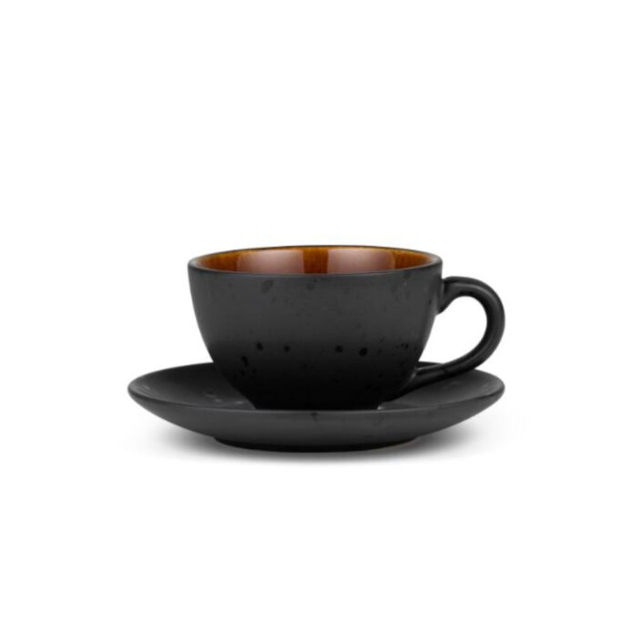 Cup black amber