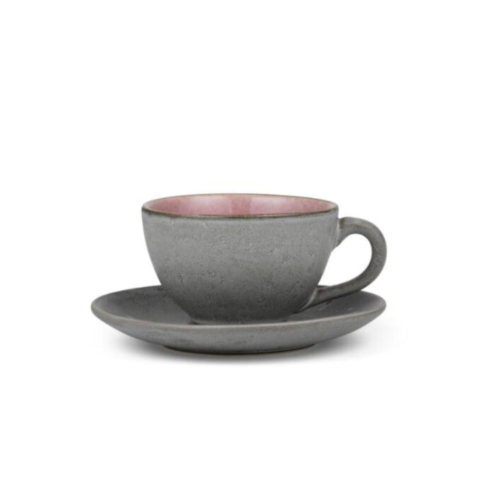 Cup grey pink