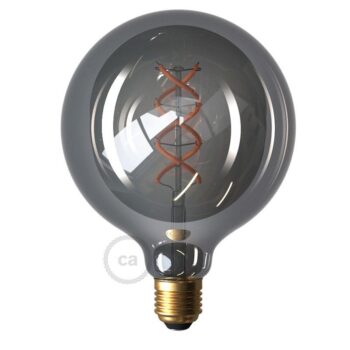 Dekoratyvi LED lemputė Globe G125 Curved Spiral Filament