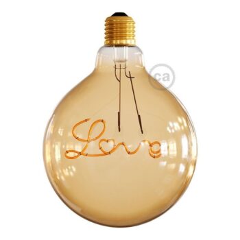 Dekoratyvi LED lemputė Love
