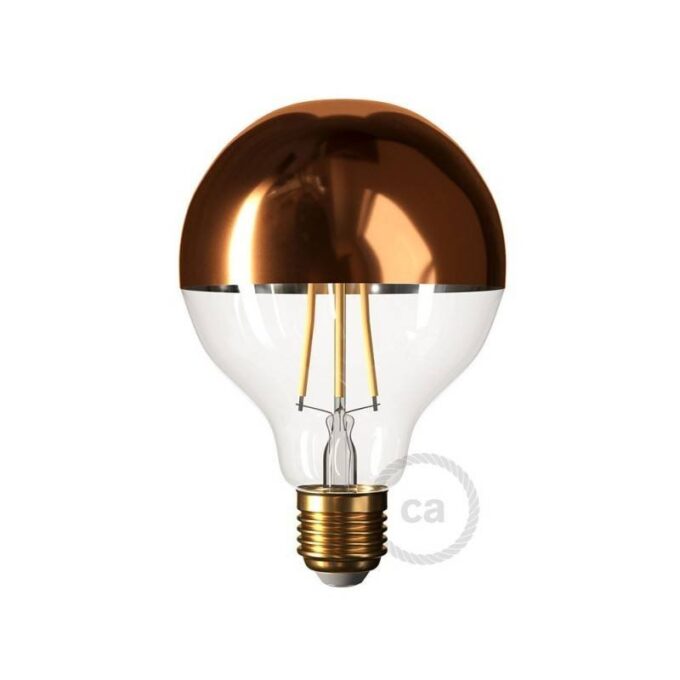 Dekoratyvi LED lemputė Copper half sphere