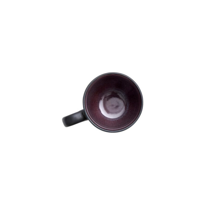 Mug black lilac 2