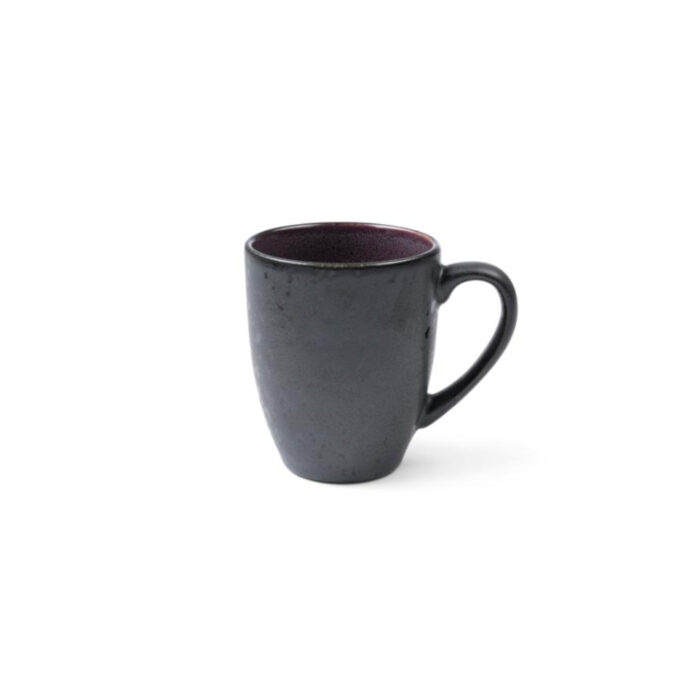Mug black lilac