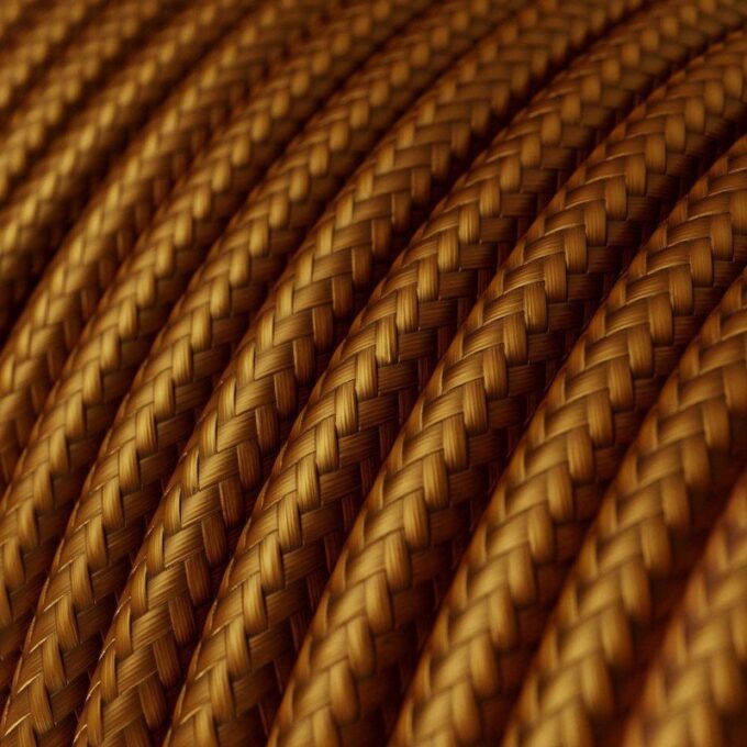 Tekstilinis laidas rudas