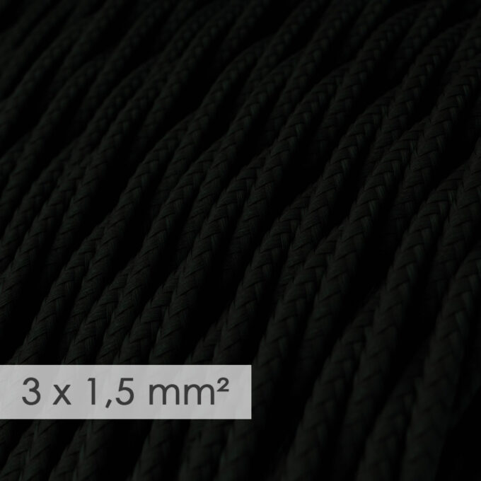 Tekstilinis pintas laidas 3 x 1.5