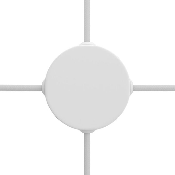 Lubų dangtelis baltas, ø8.3, jungties dėžutė