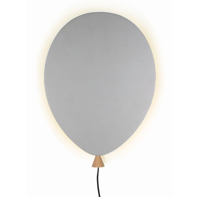 Sieninis šviestuvas Baloon grey