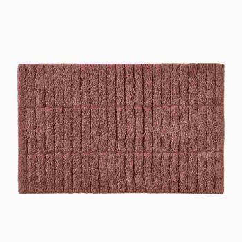 Vonios kilimelis Tiles Peach red