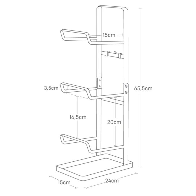 Stovas sporto inventoriui Tower