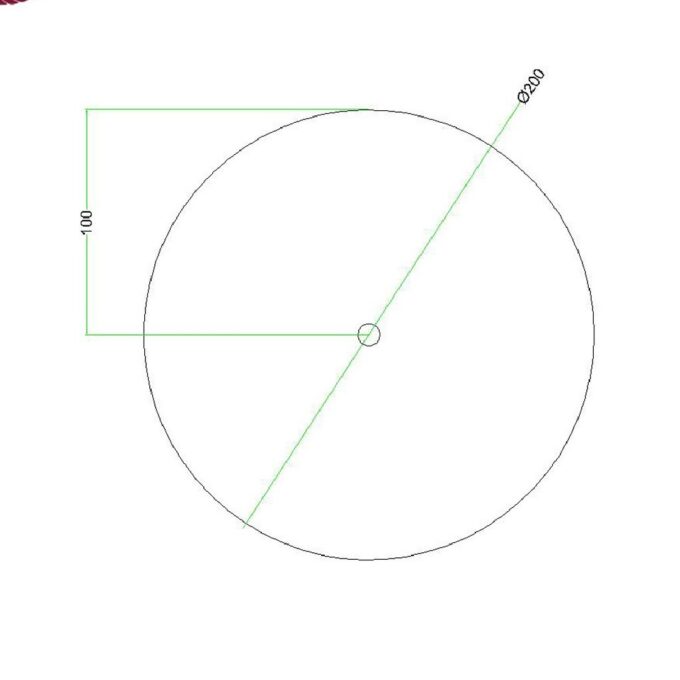 Lubų dangtelis XL metalinis, ø20 cm, 1 anga