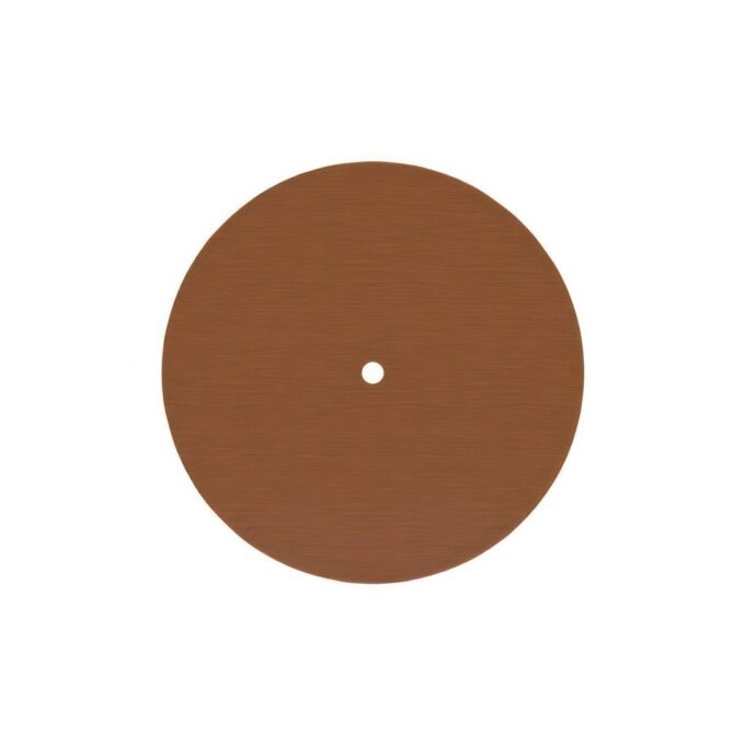 Lubų dangtelis XL metalinis, ø20 cm, vario Satin Copper, 1 anga