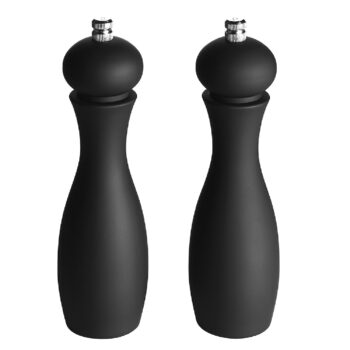 Druskos ir pipirų malūnėliai Funktion, juodi pagrindine