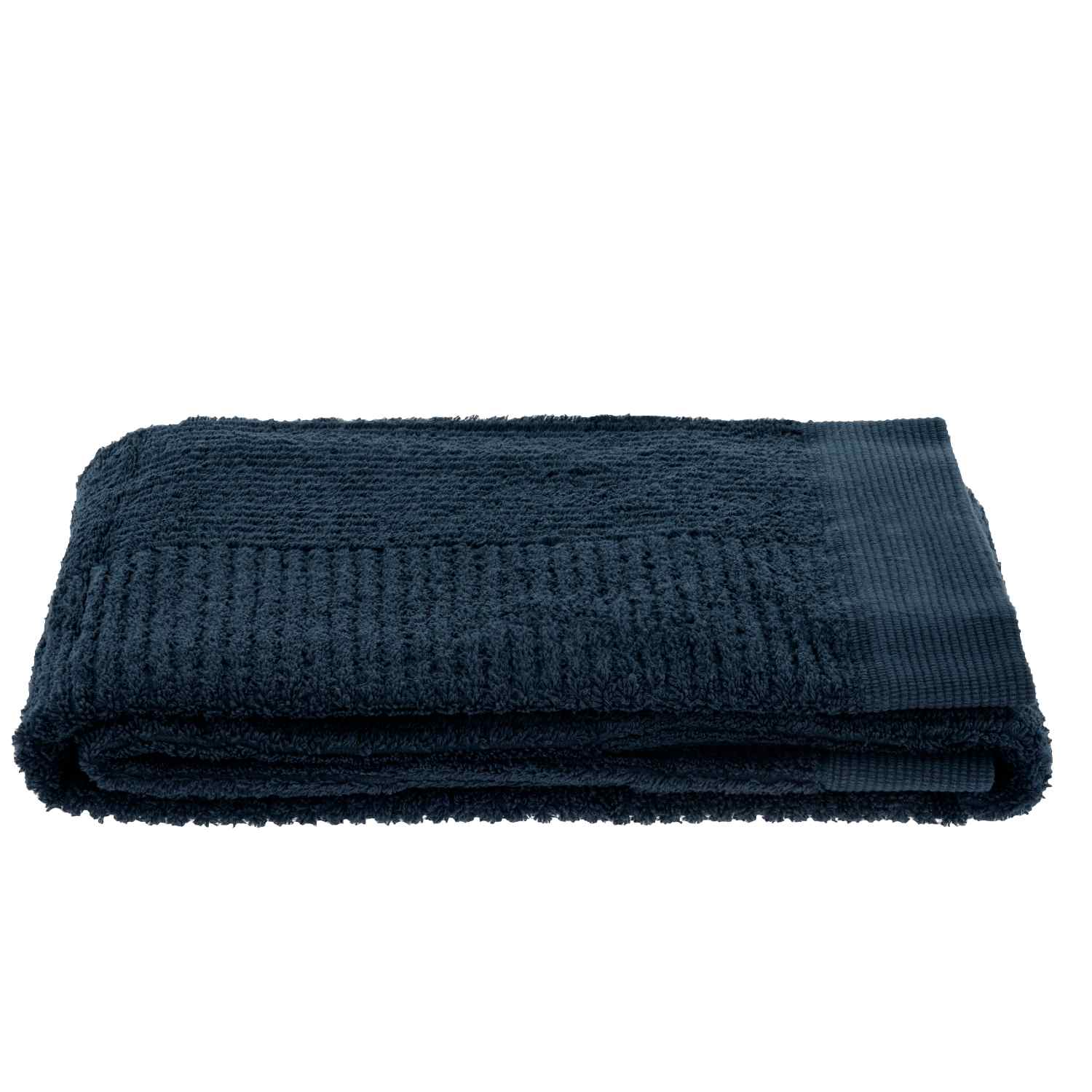 Ranksluostis classic vonios 140x70 melynas Rankšluostis Classic 140x70 tamsiai mėlynas