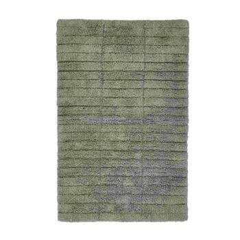 Vonios kilimėlis Tiles, pilkai žalias