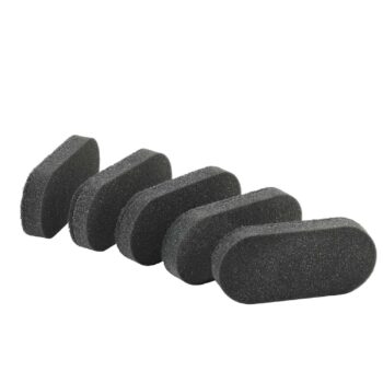 Indų plovimo kempinėlė Singles juoda, interjere